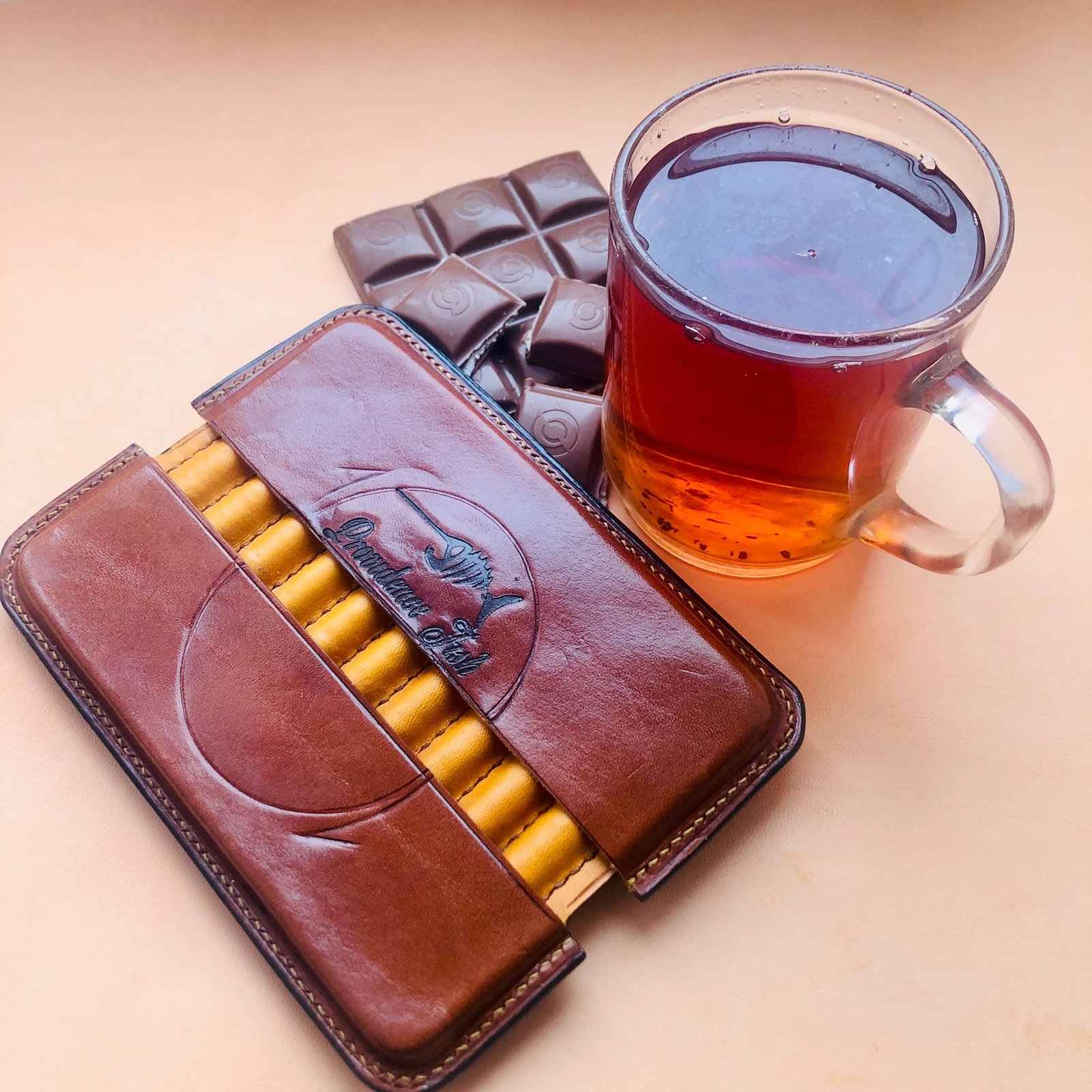 Cigarette Case - Cognac