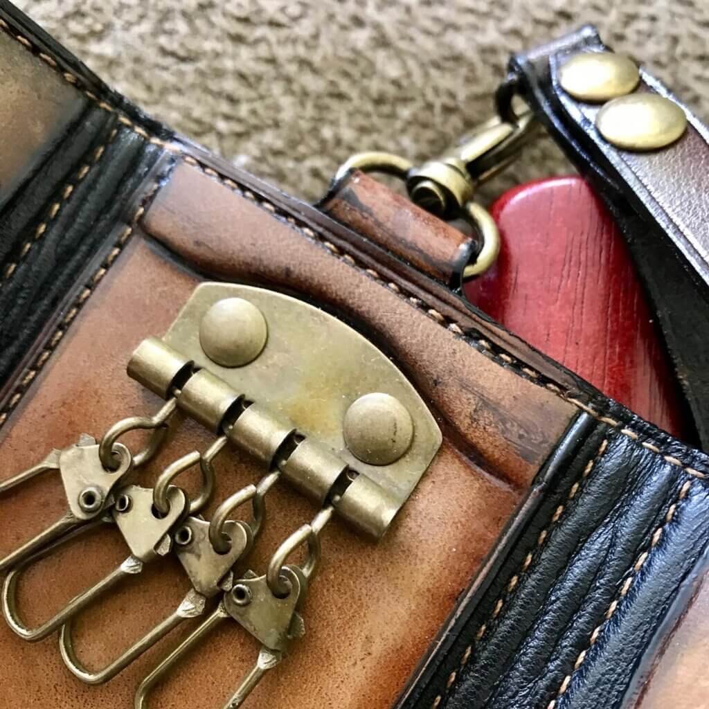 high-quality leather key holder 1