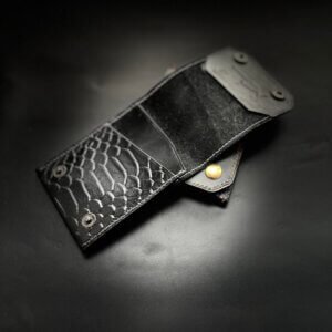 Minimal Bifold Wallet Black